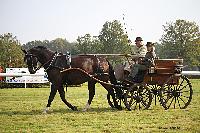 Photo n 51059&#10;La tradition aux courses du Pin au Haras. 2021 &#10;Philippe LAMERANT avec un Demi-tonneau wagonnette attel  un Oldenburg
Photo Nadine TOUDIC&#10;Affiche 9 fois&#10;Ajoute le 13/10/2021 11:47:47 par Nadinetoudic&#10;&#10;--> Cliquer pour agrandir <--